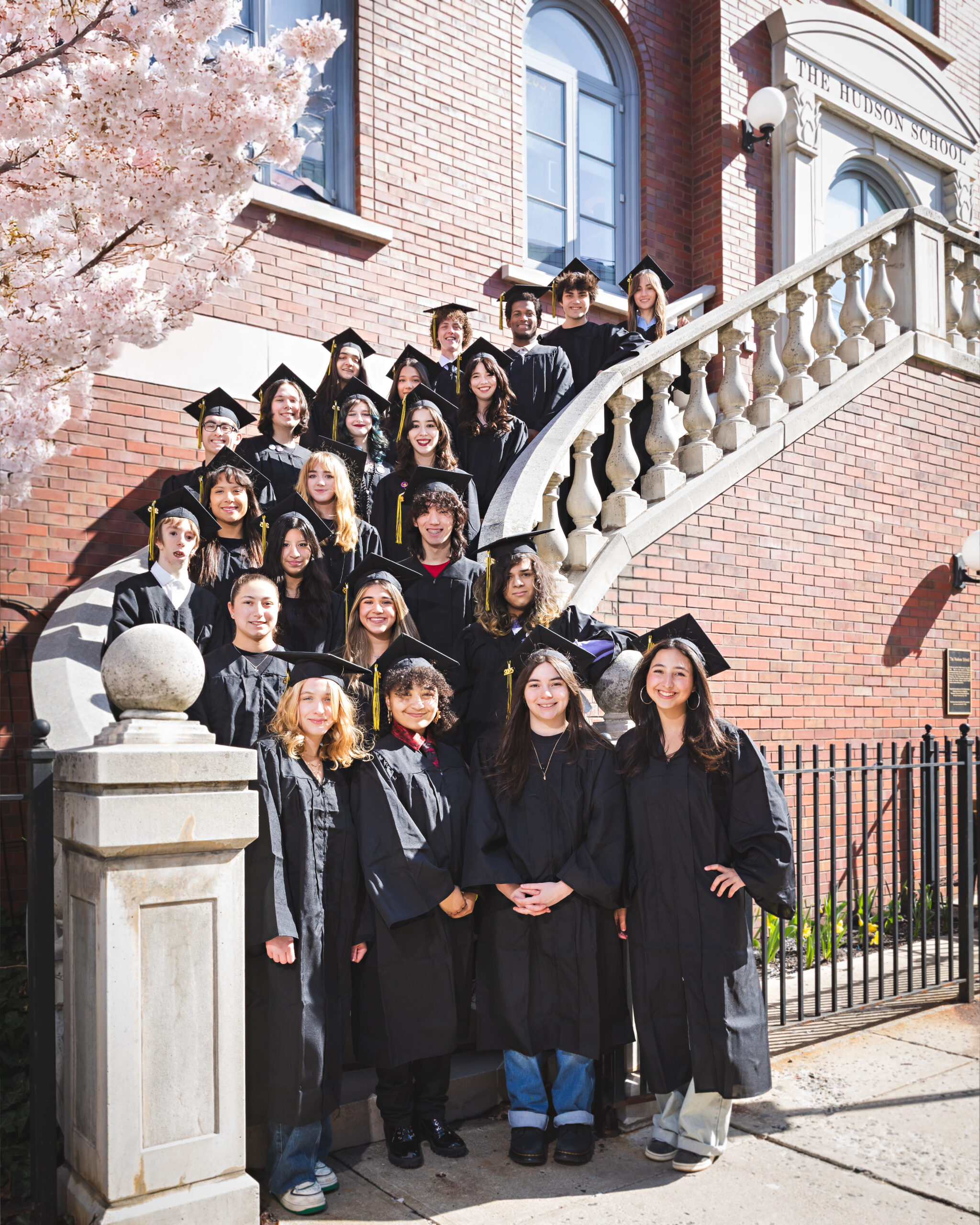 Hudson School students
